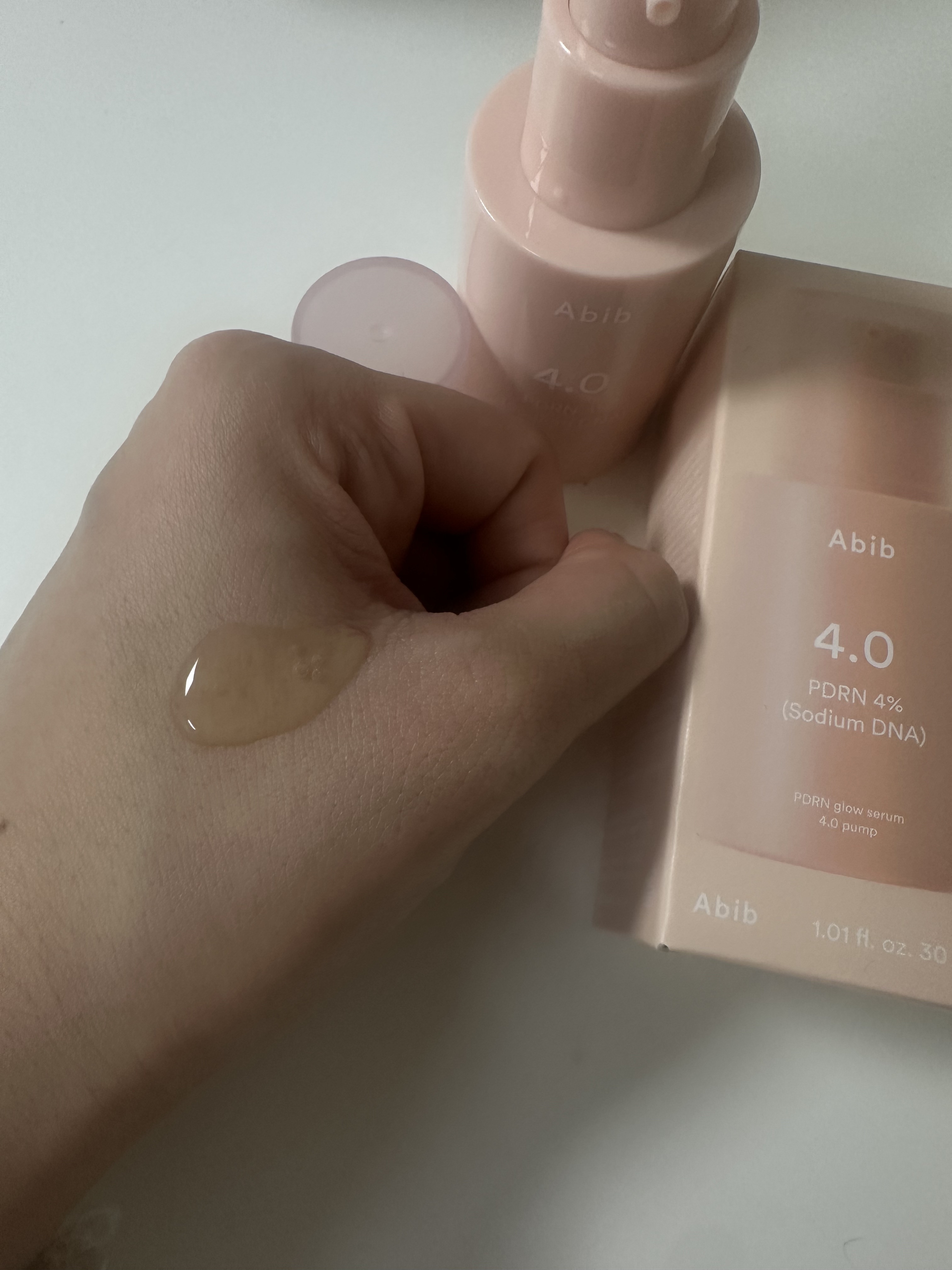 PDRNグロウセラム4.0ポンプ/Abib /美容液を使ったクチコミ（2枚目）