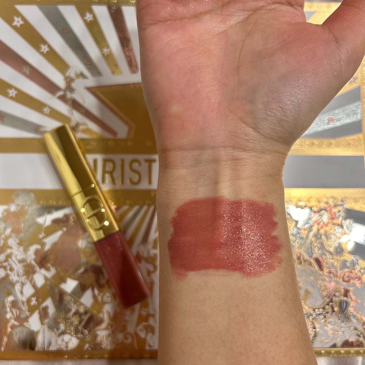 ディオールスキン フォーエヴァー グロウ マキシマイザー(ホリデーコレクション 2025 限定品)/Dior/リキッドハイライトを使ったクチコミ(7枚目)