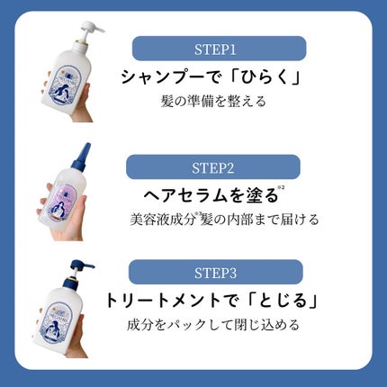 MEGAMIS ヘアセラム/MEGAMIS/洗い流すヘアトリートメントを使ったクチコミ(3枚目)