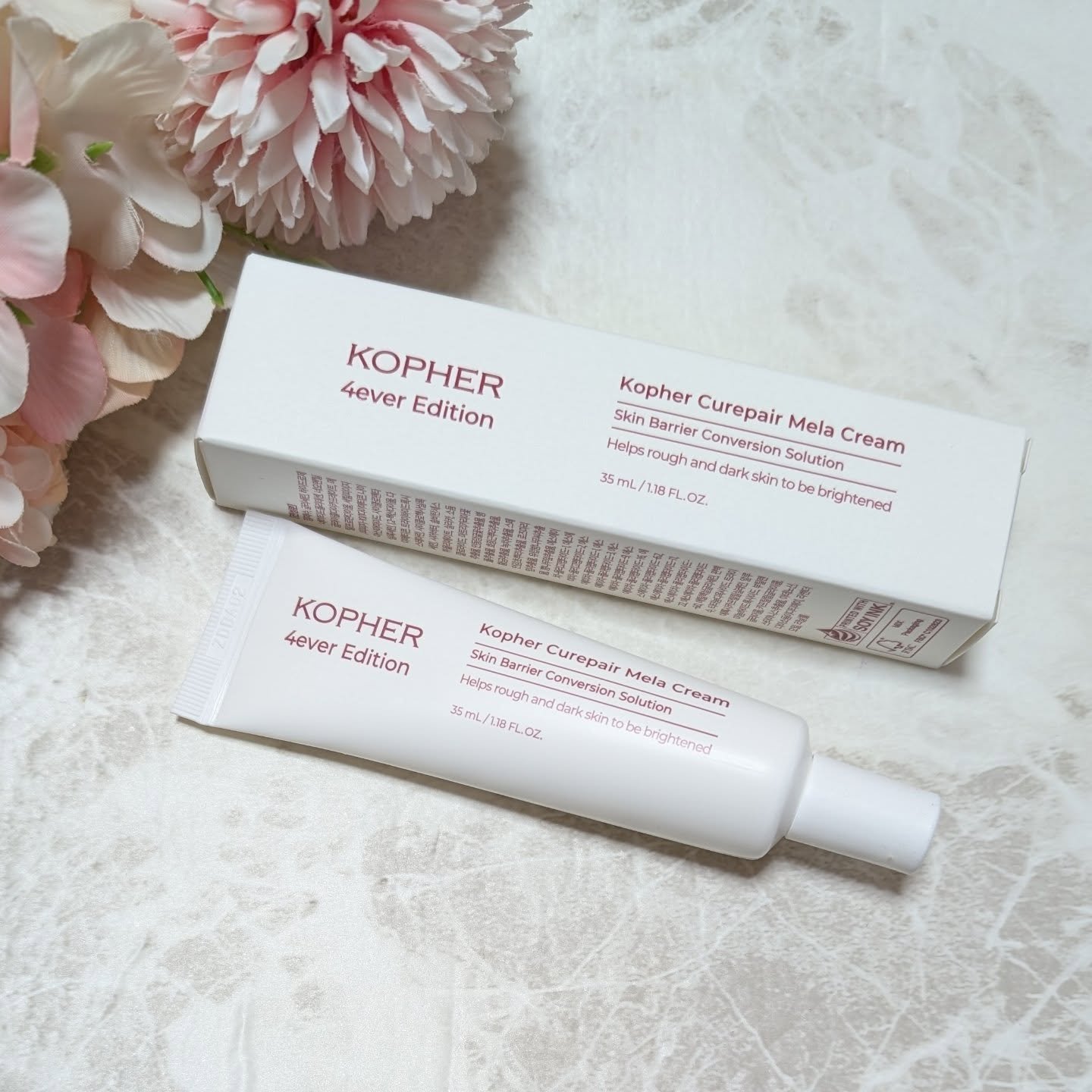 CUREPAIR MELA CREAM /KOPHER/フェイスクリームを使ったクチコミ（2枚目）