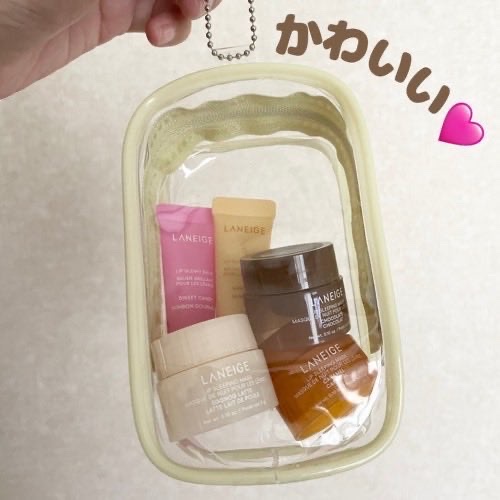 リップスリーピングマスク ミッドナイトミニズ N/LANEIGE/リップケアを使ったクチコミ（3枚目）