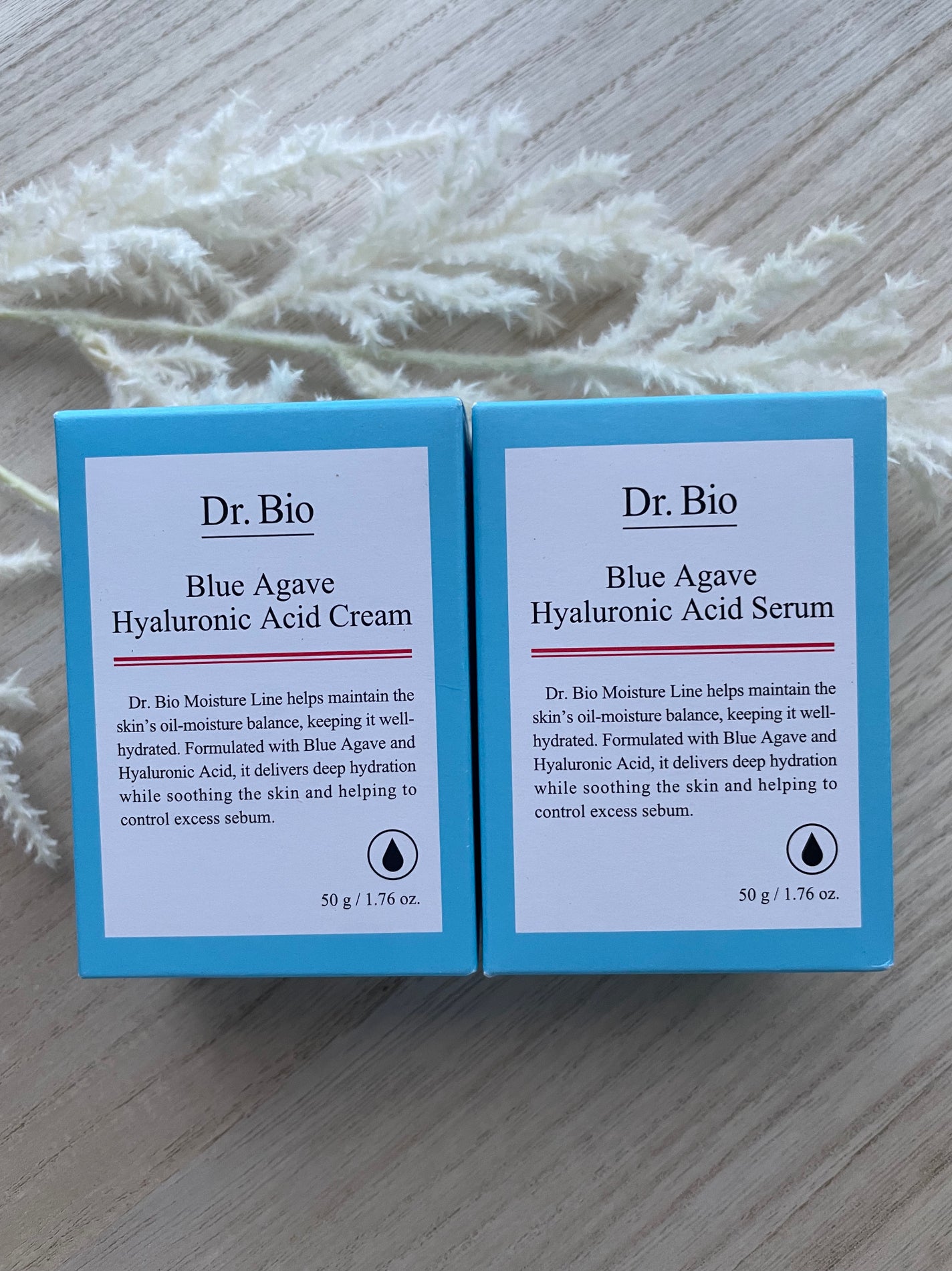 mayummy on LIPS 「Dr.Bioブルーアガベヒアルロン酸セラム/クリーム「ブルーア..」(2枚目)