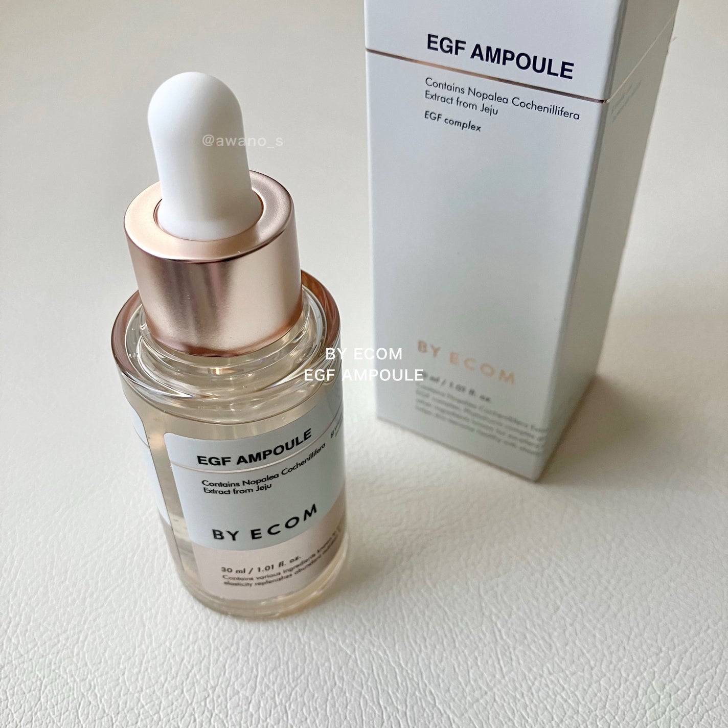 EGF アンプル/BY ECOM/美容液を使ったクチコミ(3枚目)
