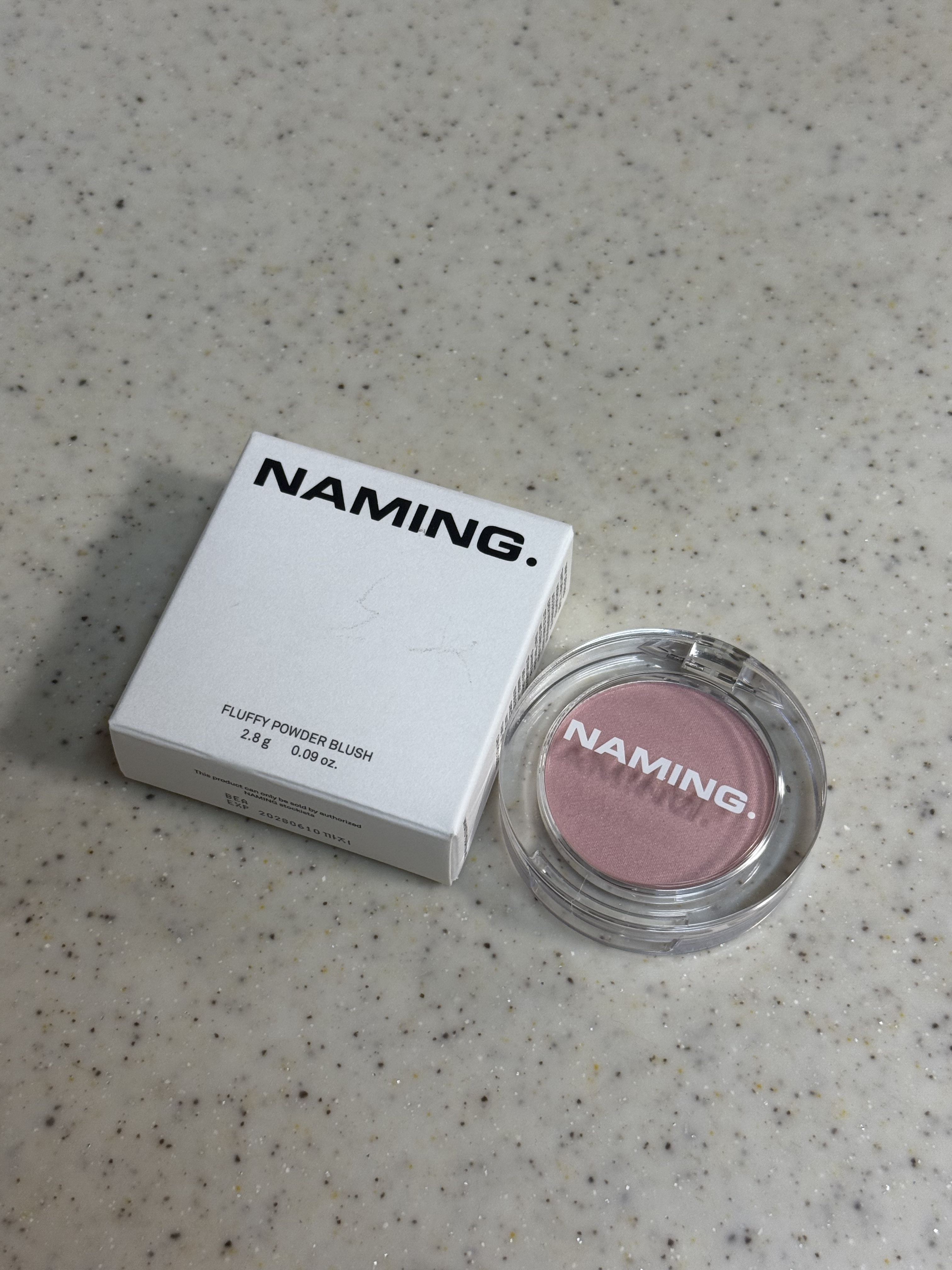 ネーミング フラッフィーパウダーブラッシュ/NAMING./パウダーチークを使ったクチコミ（1枚目）