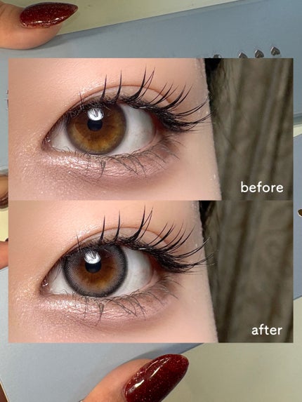 melotte 1day/melotte/ワンデー(1DAY)カラコンを使ったクチコミ(3枚目)