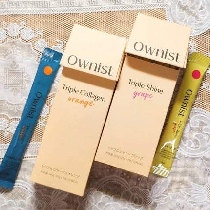 トリプルコラーゲン オレンジ/Ownist/美容サプリメントを使ったクチコミ(1枚目)