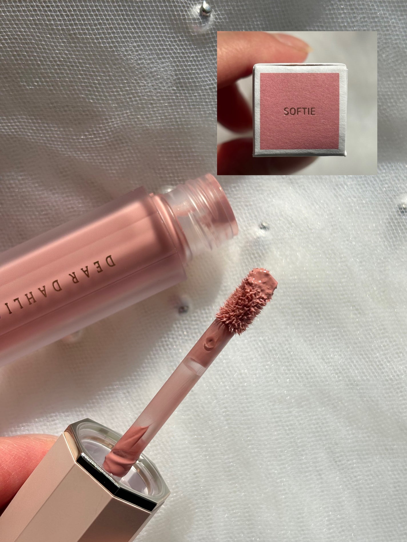 ペタルドロップリキッドブラッシャー/DEAR DAHLIA/リキッドチークを使ったクチコミ(3枚目)