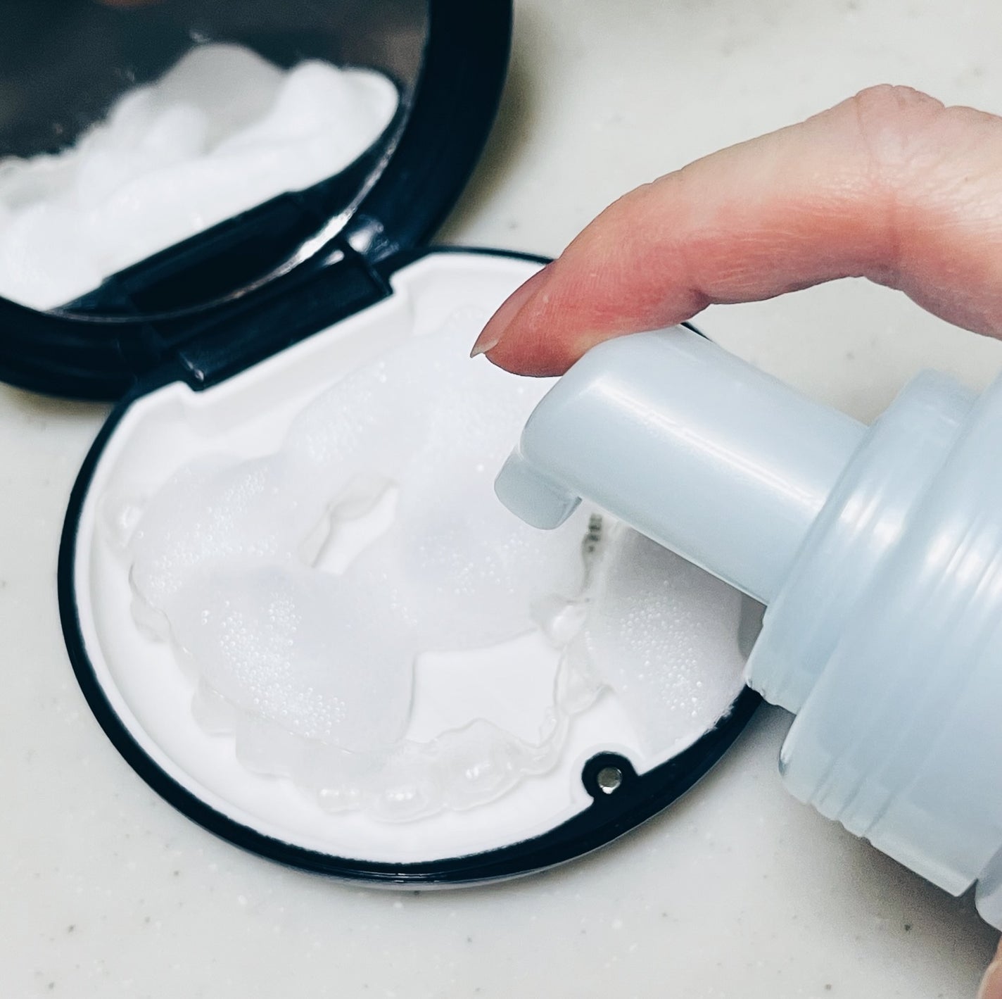 ピュオーラ マウスピース用泡ウォッシュ/ピュオーラ/その他オーラルケアを使ったクチコミ(3枚目)