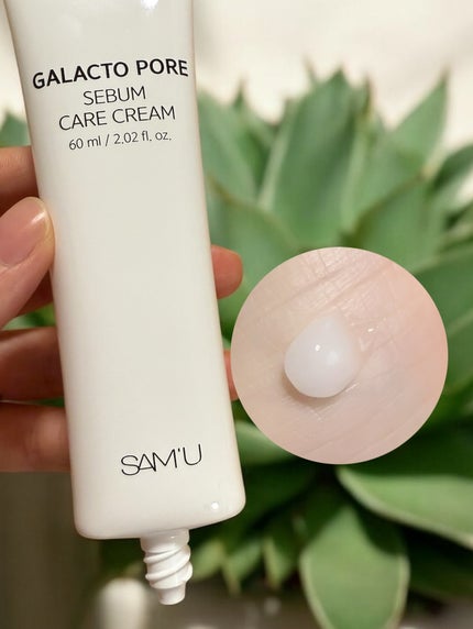 サミュ ガラクトポア セバムケアクリーム/SAM'U/フェイスクリームを使ったクチコミ(2枚目)