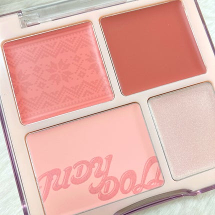 JUDYDOLL わがままチークハイライターのクチコミ「とろ顔ルビーチョコ♥️🤎甘い頬に🍫とろけるテクスチャーで使いやすい♪
⭐️JUDYDOLL.....」(3枚目)