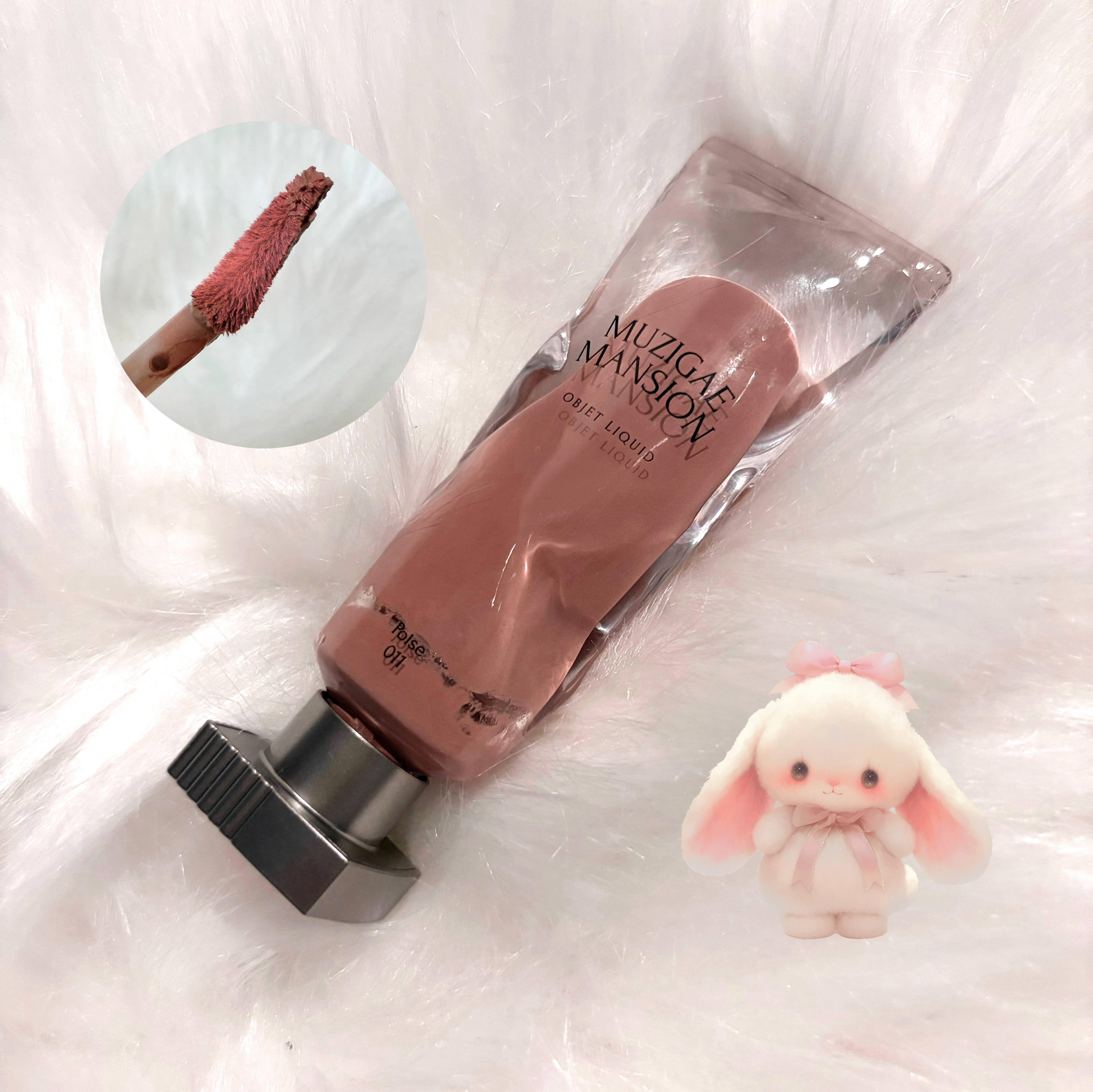 オブジェリキッド/MUZIGAE MANSION/口紅を使ったクチコミ（2枚目）