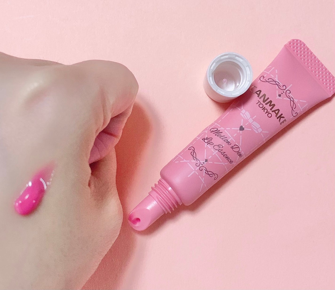 メロウデューリップエッセンス/キャンメイク/リップケアを使ったクチコミ(3枚目)