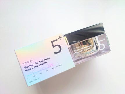 5番 白玉グルタチオンCメラゼロクリーム/numbuzin/フェイスクリームを使ったクチコミ(1枚目)