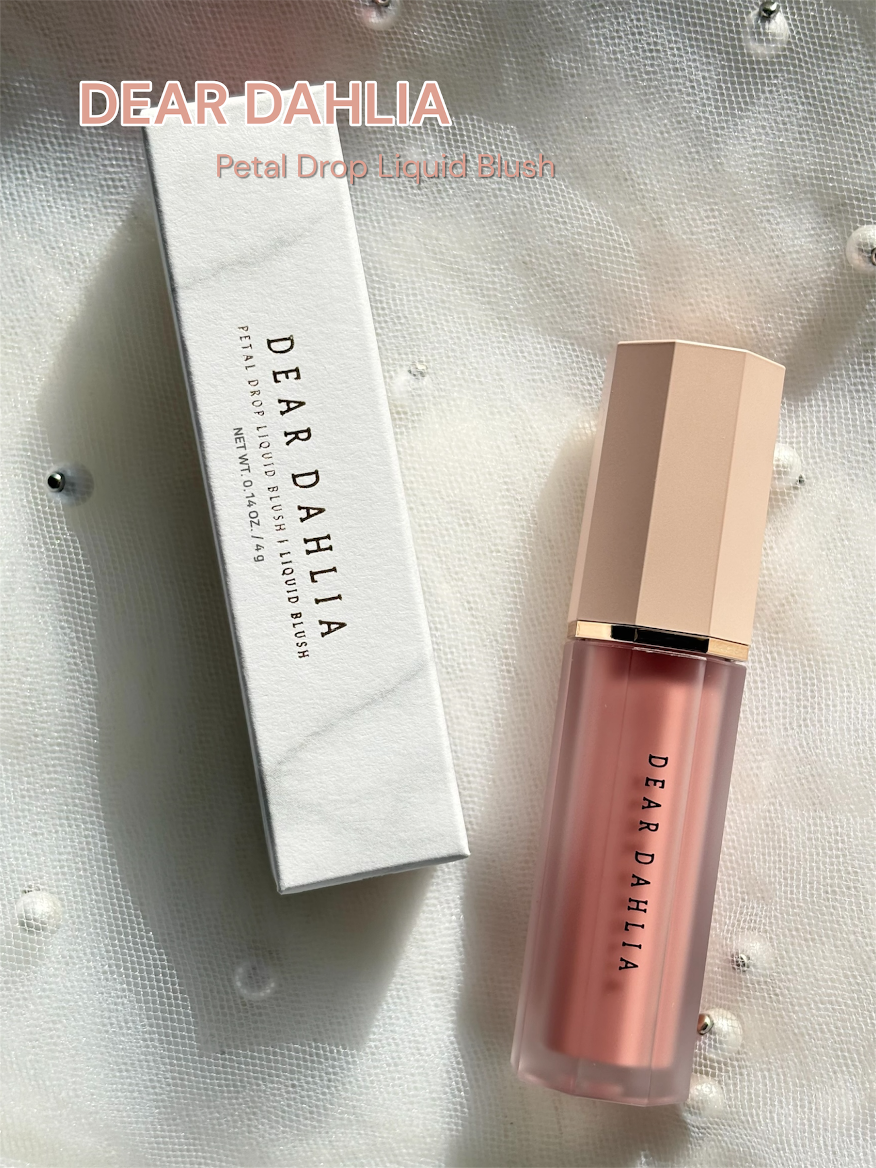 ペタルドロップリキッドブラッシャー/DEAR DAHLIA/リキッドチークを使ったクチコミ（1枚目）