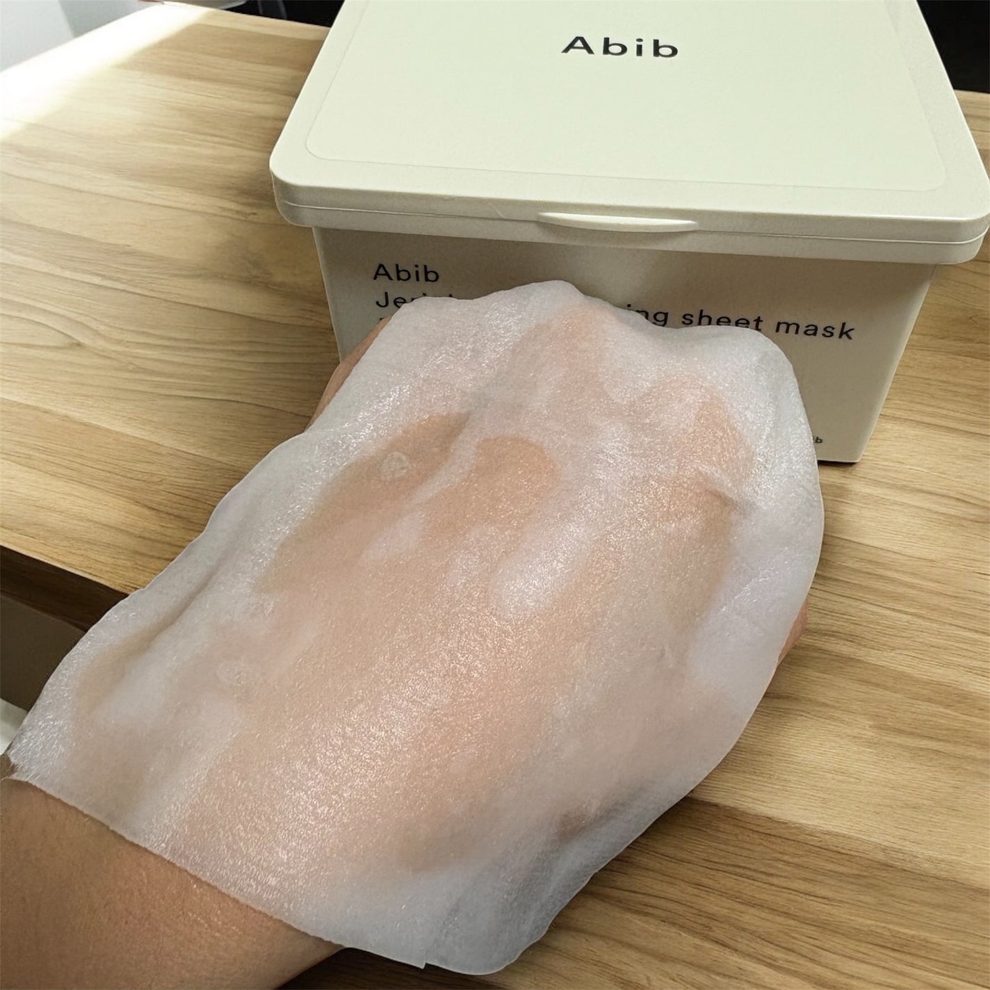復活草シートマスクデイリーピック/Abib /シートマスク・パックを使ったクチコミ(2枚目)
