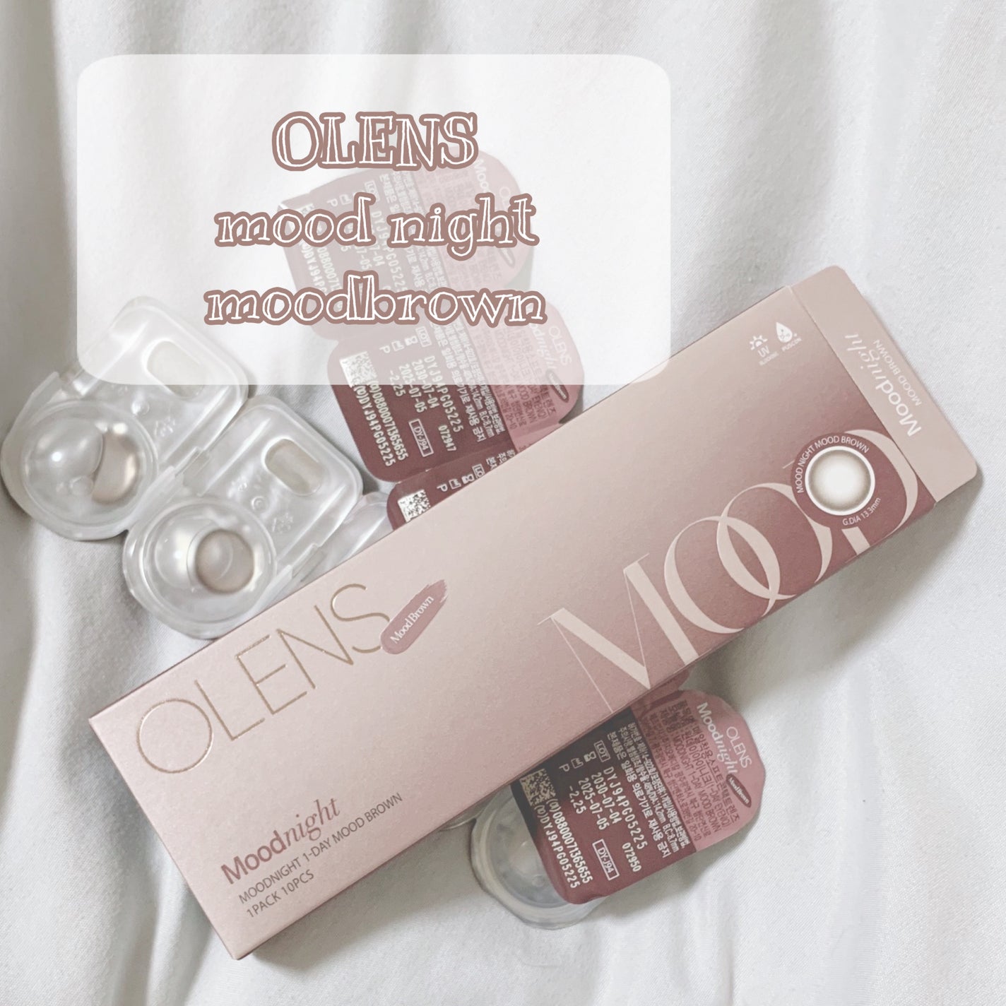 Moodnight 1day/OLENS/カラーコンタクトレンズを使ったクチコミ(4枚目)