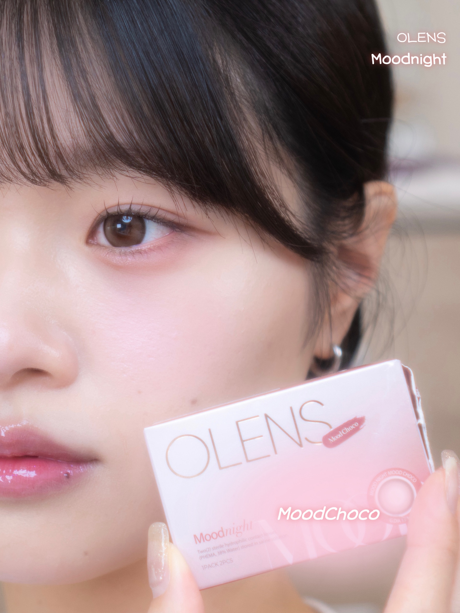 Moodnight 1day/OLENS/ワンデー（１DAY）カラコンを使ったクチコミ（3枚目）