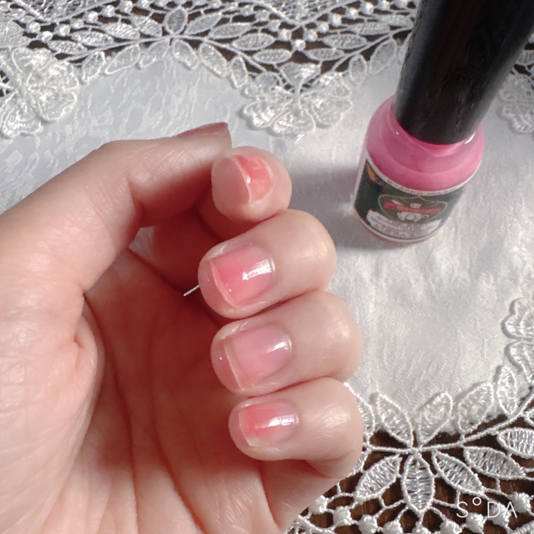 胡粉ネイル きららシリーズ/上羽絵惣/マニキュアを使ったクチコミ（2枚目）