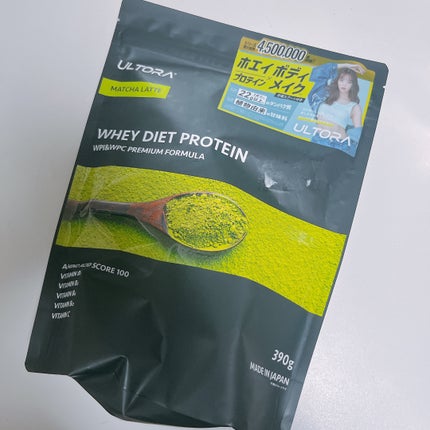 ULTRA ULTRA WHEY DIET PROTEINのクチコミ「ULTRA🌿
ULTRA WHEY DIET PROTEIN
抹茶ラテ風味🍵
甘い飲み物のむ.....」(1枚目)