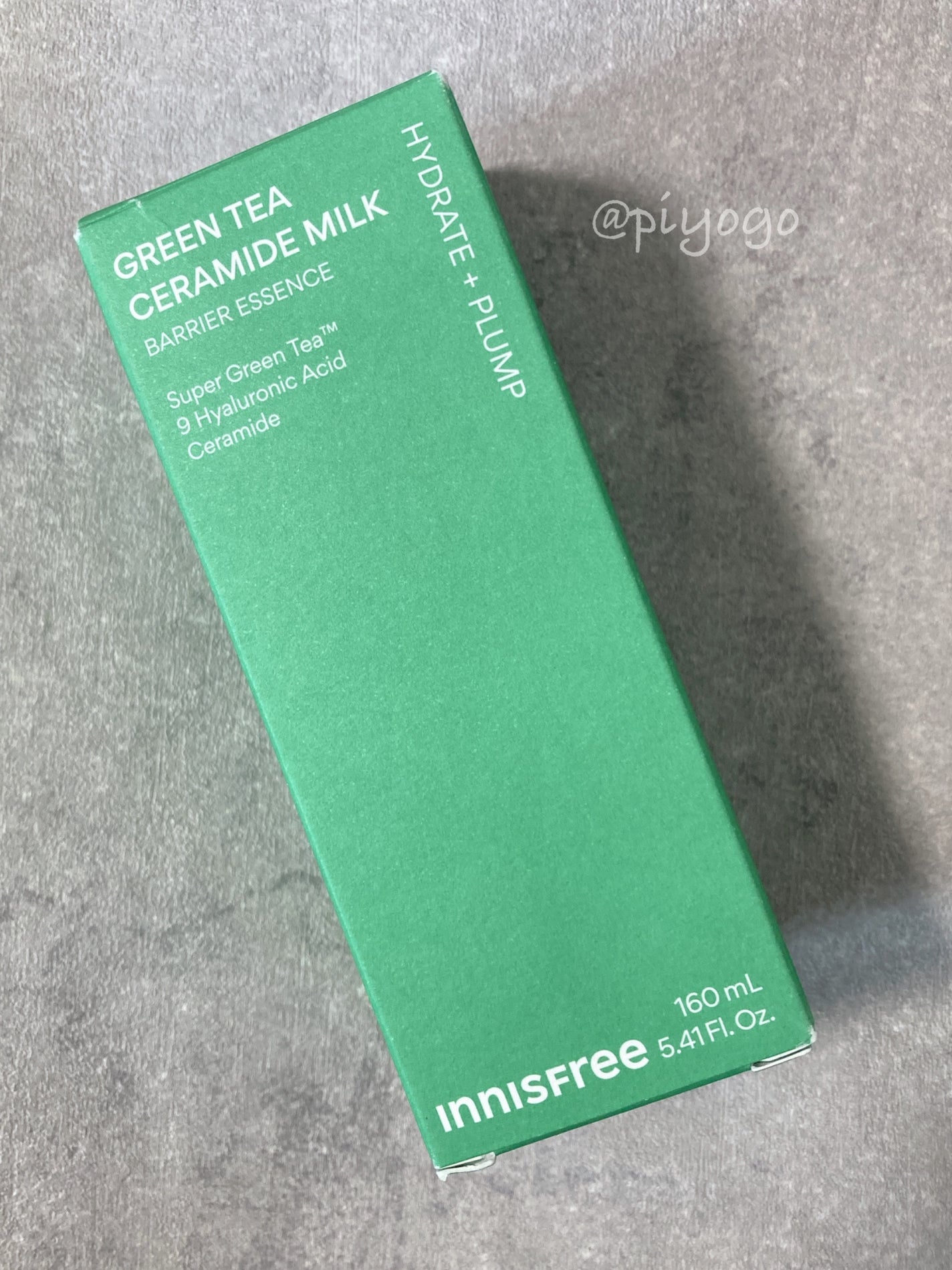 グリーンティー セラミド ミルク エッセンストナー/innisfree/化粧水を使ったクチコミ(1枚目)