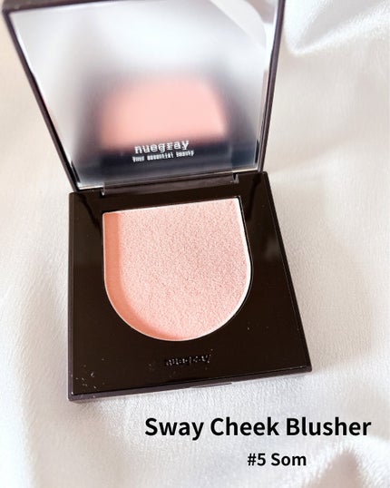 スウェイチークブラッシャー/nuegray/ジェル・クリームチークを使ったクチコミ(2枚目)