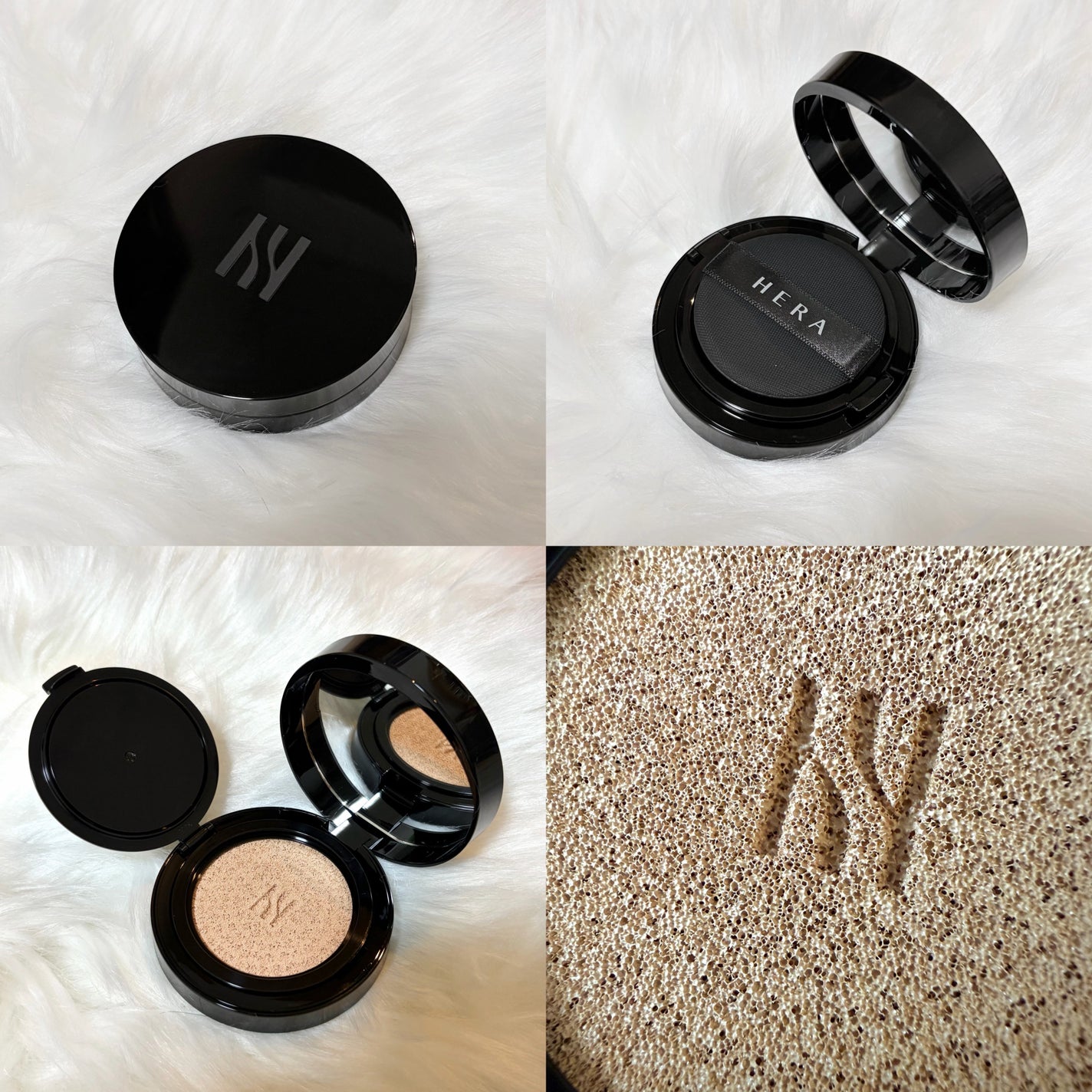 ブラック クッション ファンデーション/HERA/クッションファンデーションを使ったクチコミ(2枚目)