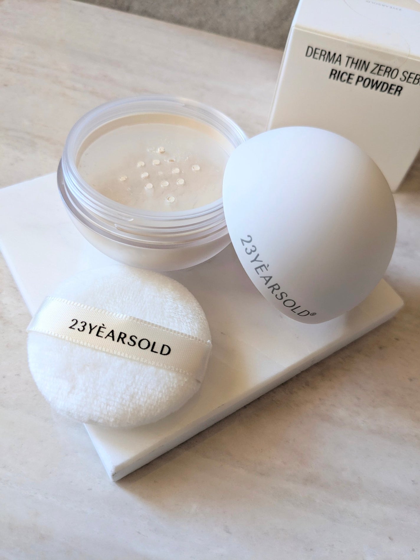 ダーマシンゼロセバムライスパウダー/23years old/ルースパウダーを使ったクチコミ(2枚目)