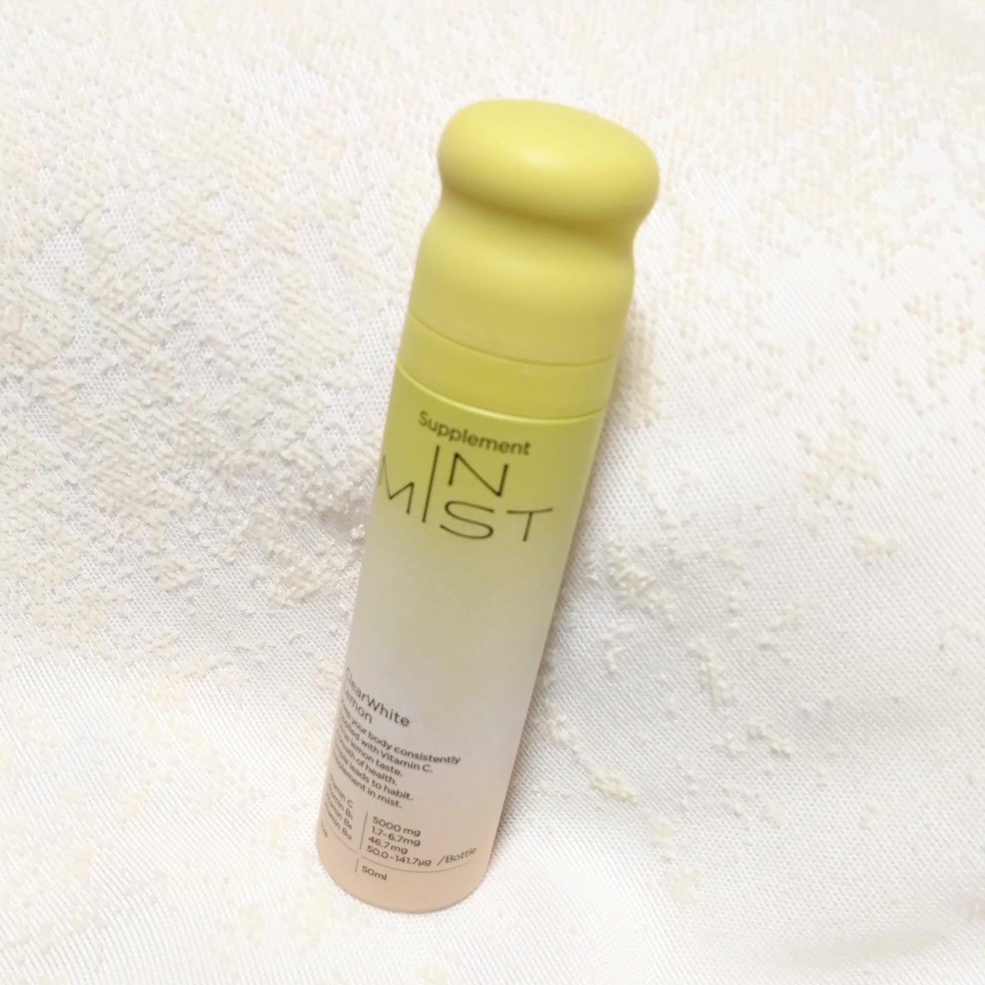 ClearWhite Lemon/IN MIST/健康サプリメントを使ったクチコミ(2枚目)