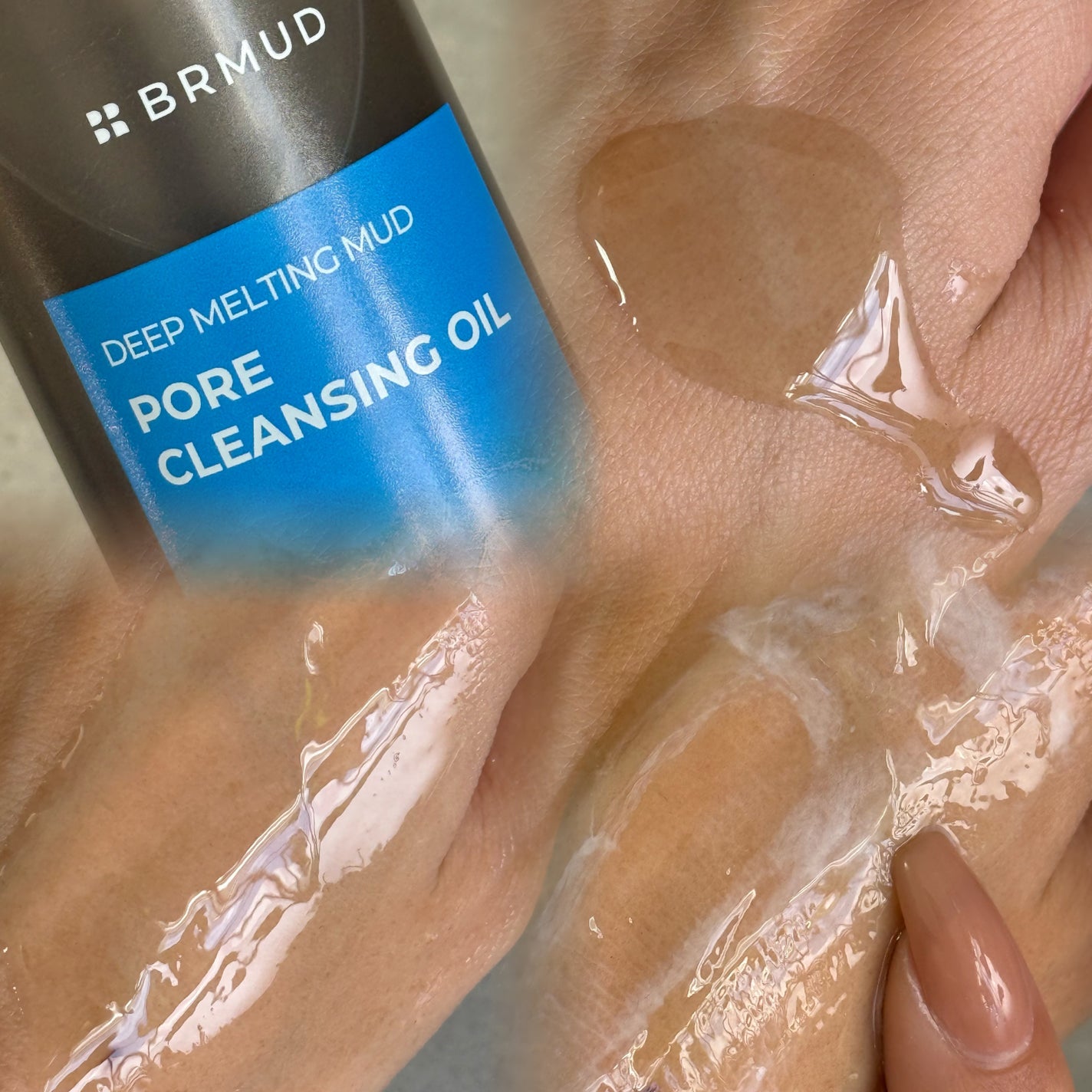 ディープメルティングマッドポアクレンジングオイル/BRMUD/オイルクレンジングを使ったクチコミ(2枚目)