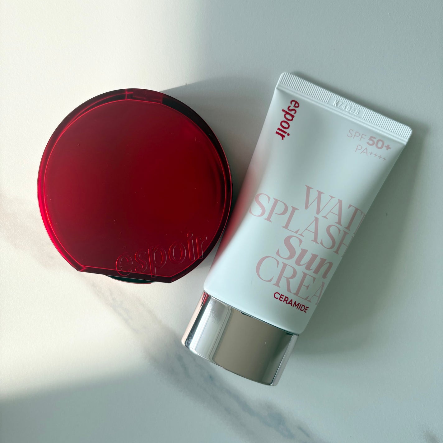 ウォータースプラッシュサンクリーム セラミド/espoir/日焼け止めクリームを使ったクチコミ(1枚目)