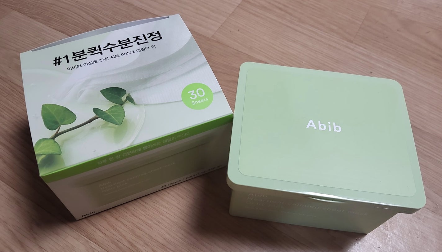 ドクダミシートマスクデイリーピック/Abib /シートマスク・パックを使ったクチコミ(2枚目)