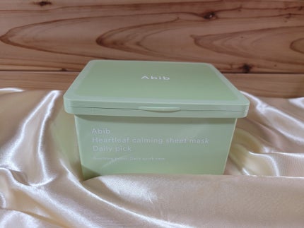 ドクダミシートマスクデイリーピック/Abib /シートマスク・パックを使ったクチコミ(1枚目)