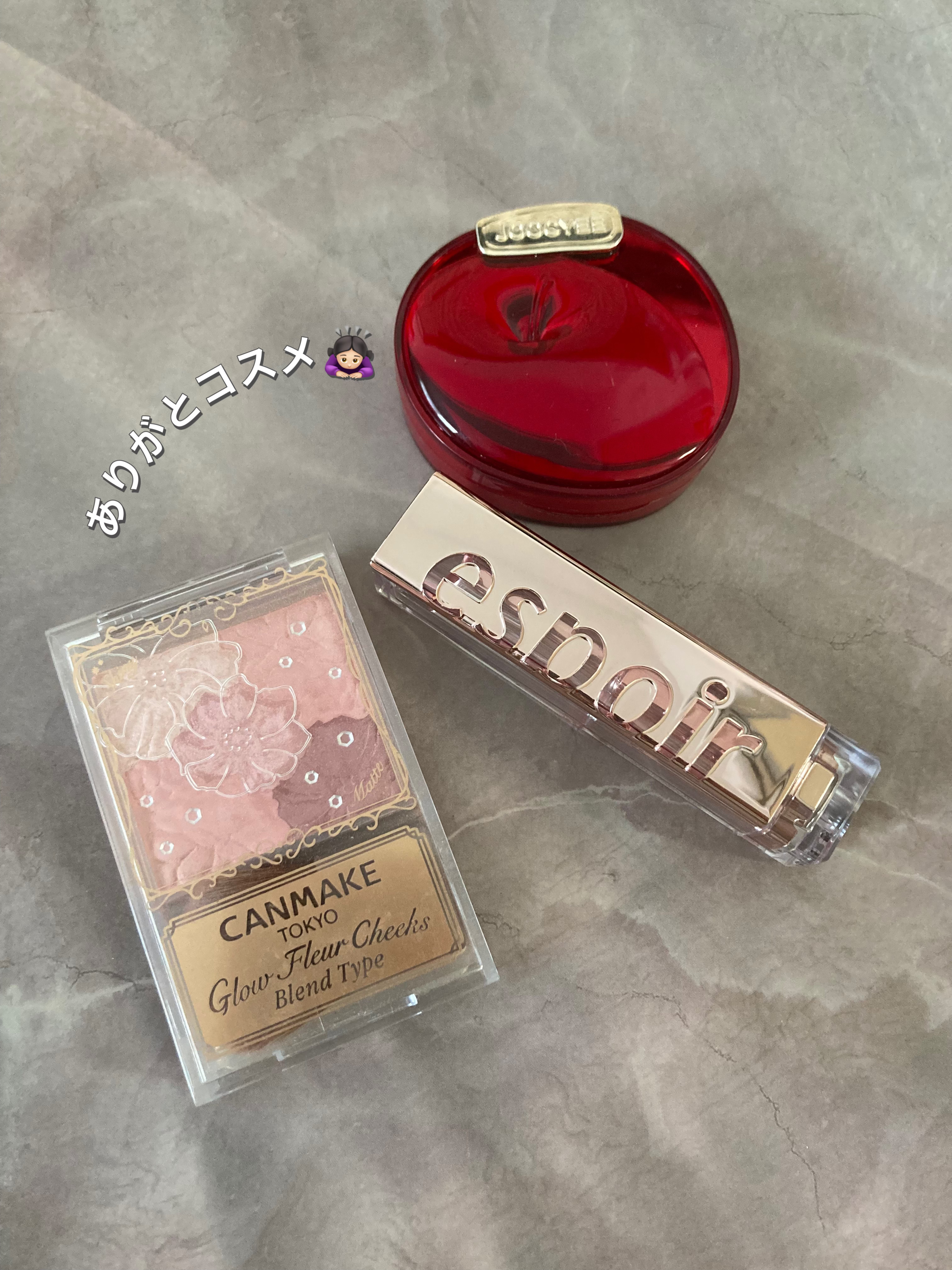 APPLE YOU ニュアンスグロウパウダー #M302 アイボリーミルク/Joocyee/パウダーチークを使ったクチコミ（1枚目）