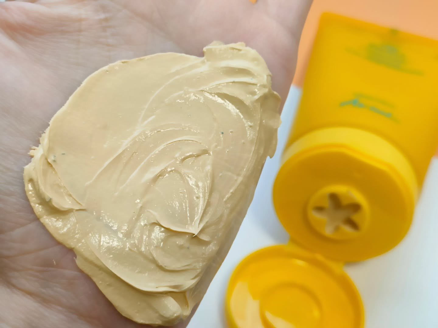 ザ・パーフェクト パンプキンクレイパッククレンザー/Ariul/洗顔フォームを使ったクチコミ（3枚目）