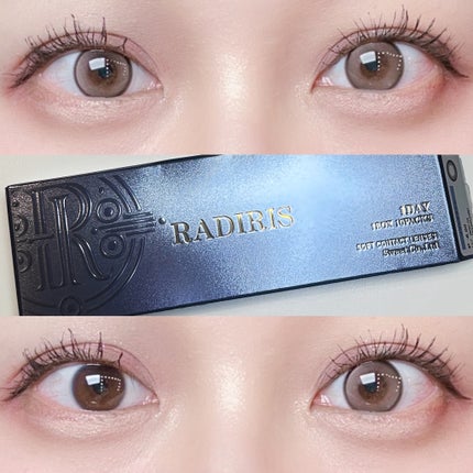 ラディリス 1day/スウィート/ワンデー(1DAY)カラコンを使ったクチコミ(1枚目)