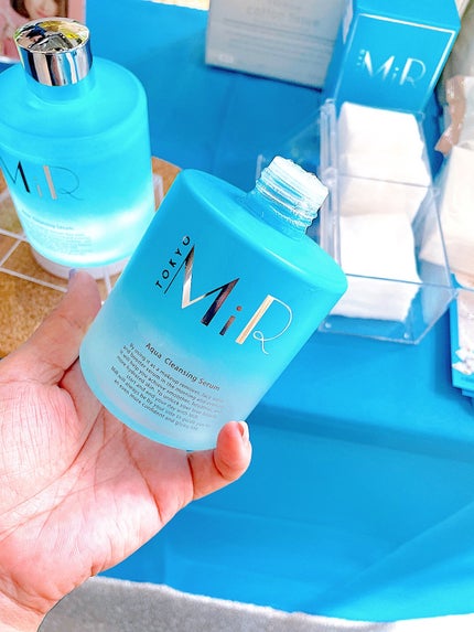 MiR MiR アクアクレンジングセラムのクチコミ「摩擦レスの
拭き取りクレンジング🤗🤗🤗
MiR
「ミアーアクアクレンジングセラム」
.....」(1枚目)