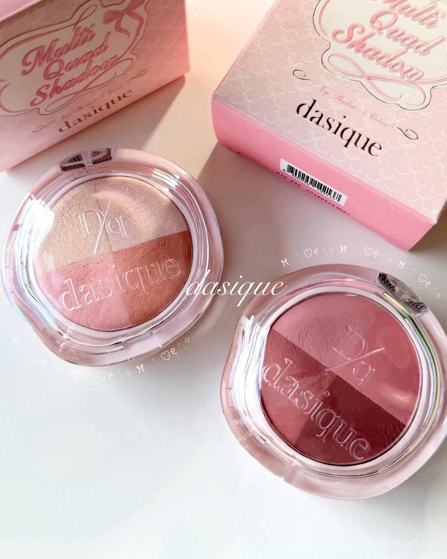 マルチクアッドシャドウ/dasique/パウダーアイシャドウを使ったクチコミ（1枚目）