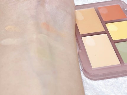 コンシールブレンダーパレット/LUNA/パレットコンシーラーを使ったクチコミ(3枚目)