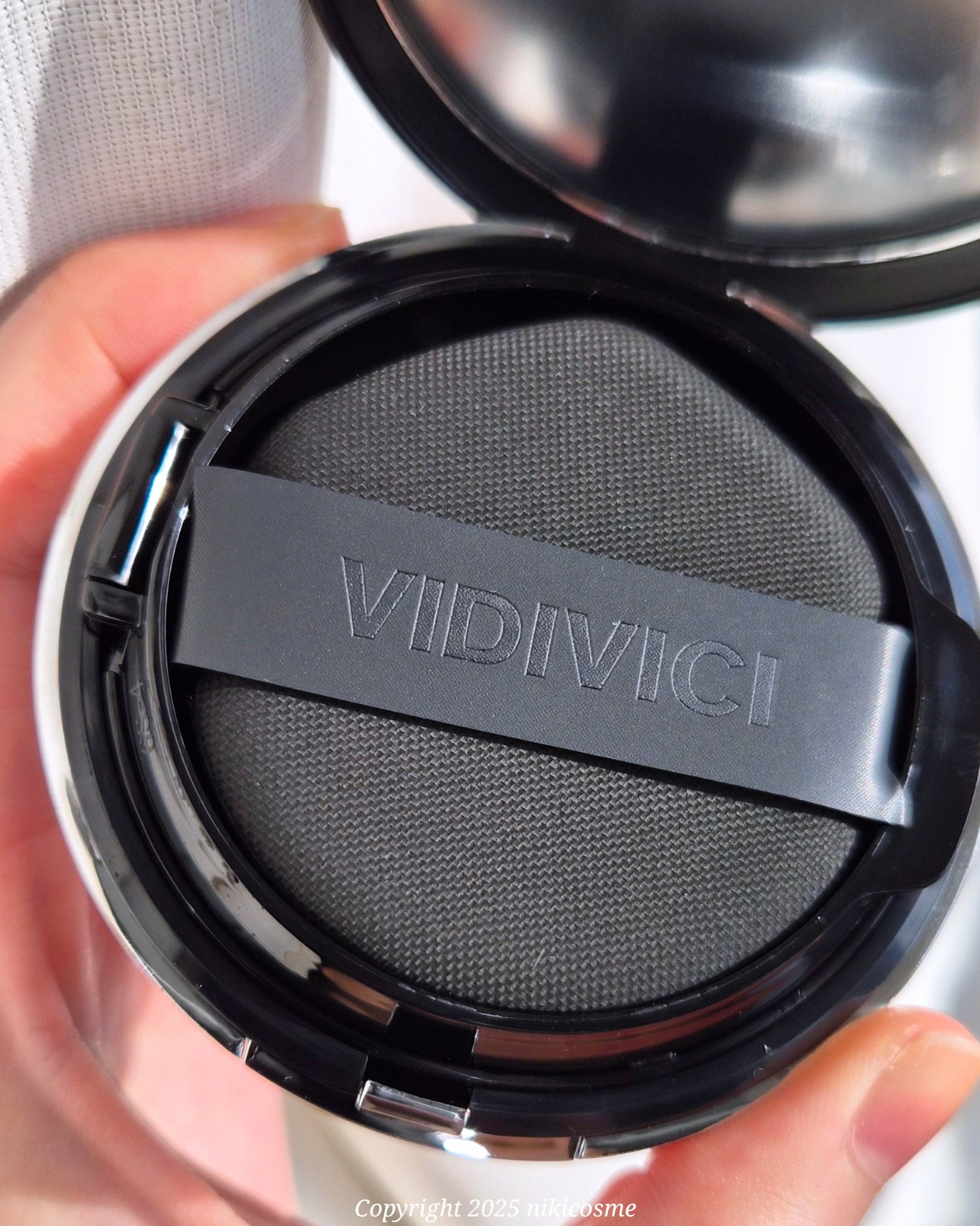 ブラックパーフェクション カバーフィットクッション/VIDIVICI/クッションファンデーションを使ったクチコミ（3枚目）