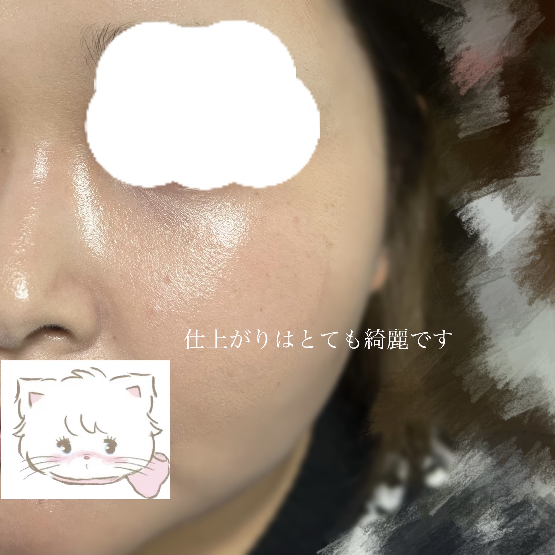 フィー クッションガラスオリジナル 01 フェアガラス/fwee/クッションファンデーションを使ったクチコミ（2枚目）