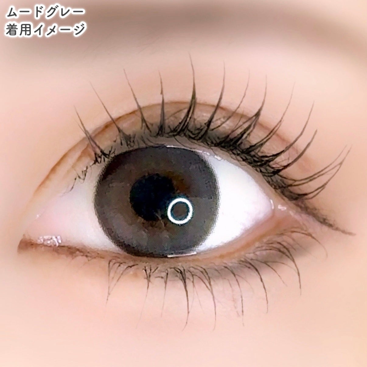Moodnight 1Month/OLENS/カラーコンタクトレンズを使ったクチコミ(5枚目)