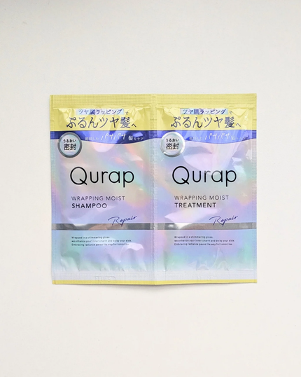 ラッピングモイストシャンプー/トリートメント/Qurap/市販シャンプーを使ったクチコミ(2枚目)