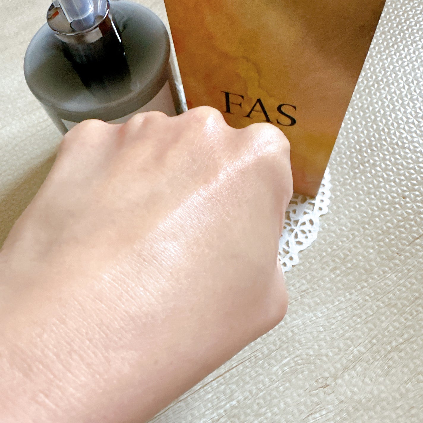 FAS ザ ドレープ ボディミルク YŪGIRI/FAS/ボディミルクを使ったクチコミ(5枚目)