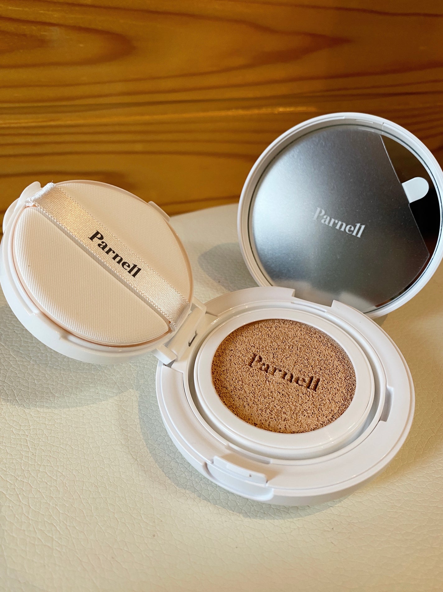 シカマヌ セラム クッションファンデ/parnell/クッションファンデーションを使ったクチコミ(1枚目)