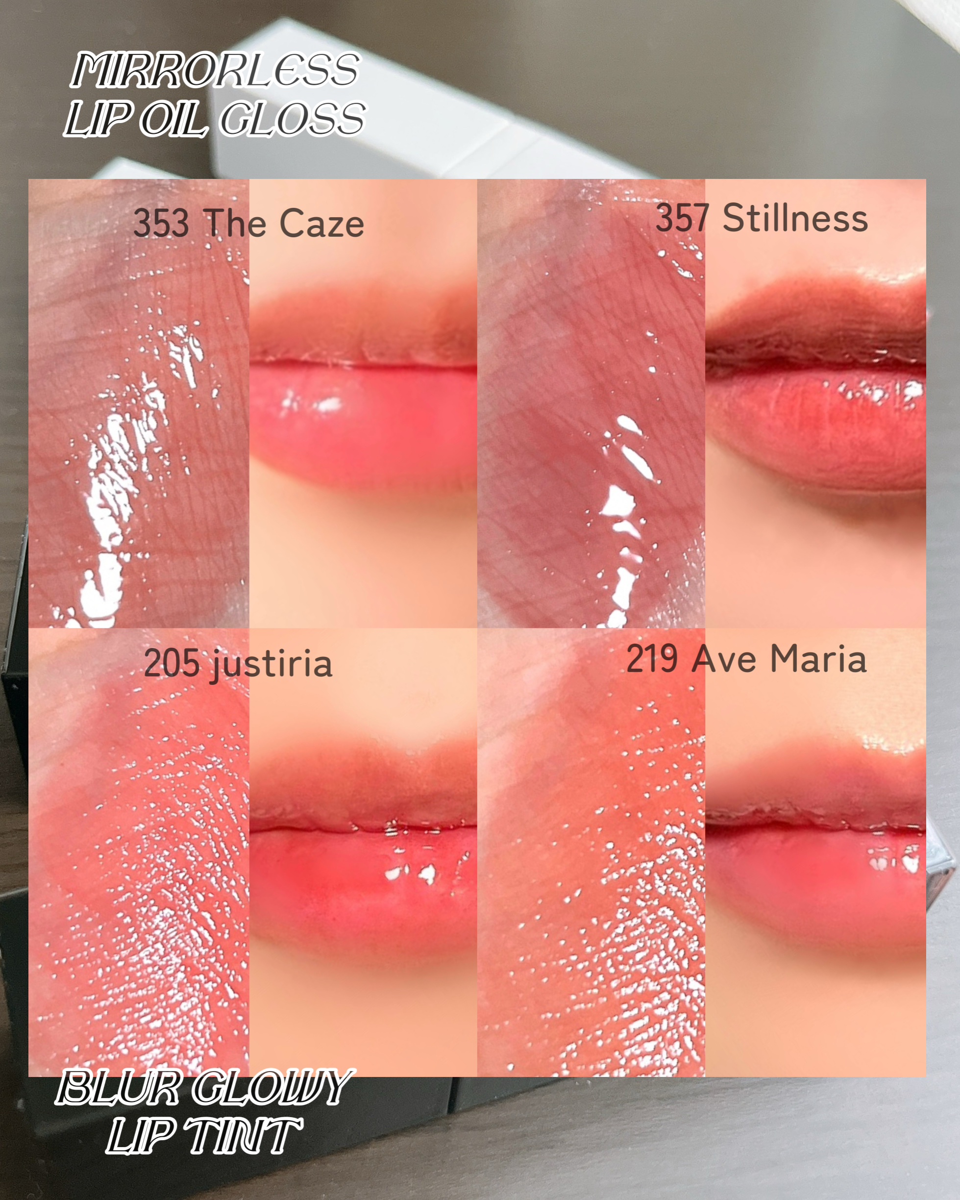 ブラーグロイリップティント/Dinto/リップティントを使ったクチコミ（2枚目）