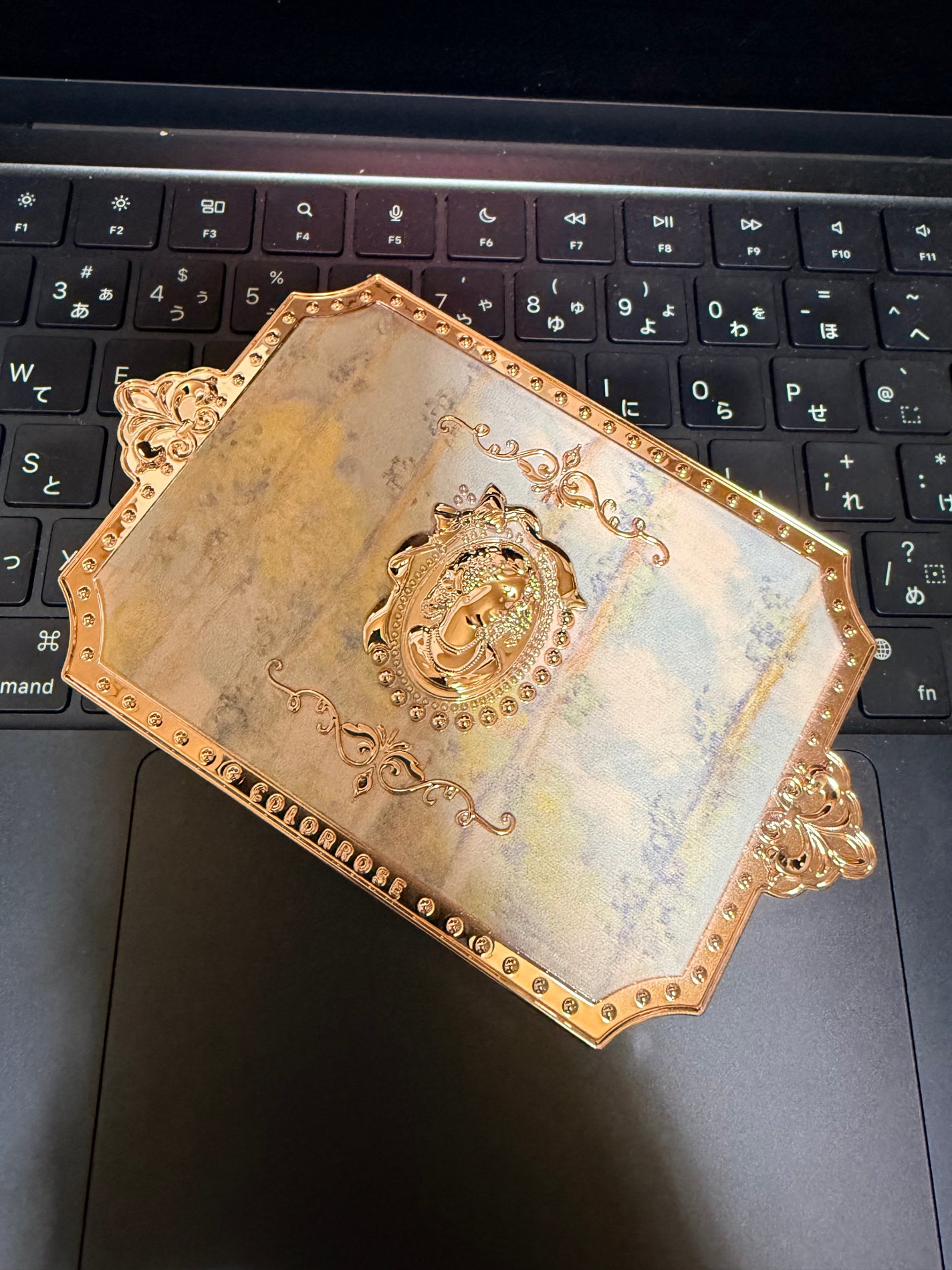 マット シルキーパウダーアイシャドウパレット/COLORROSE/アイシャドウパレットを使ったクチコミ(2枚目)