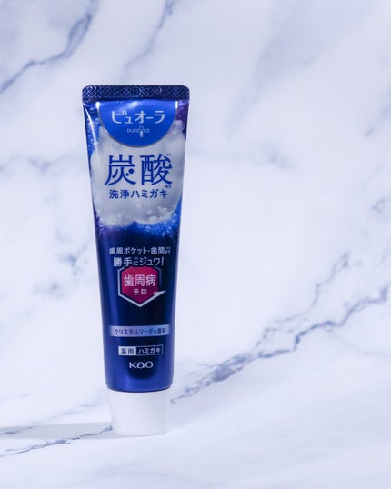 ピュオーラ 炭酸ハミガキ【医薬部外品】/ピュオーラ/歯磨き粉を使ったクチコミ(1枚目)