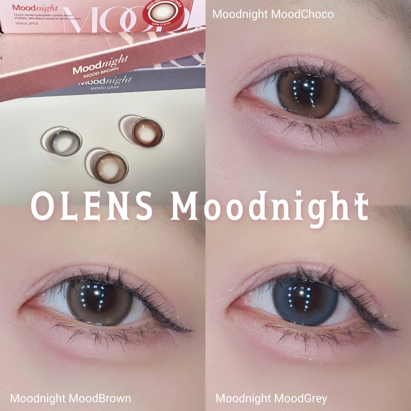 Moodnight 1day/OLENS/ワンデー（１DAY）カラコンを使ったクチコミ（1枚目）