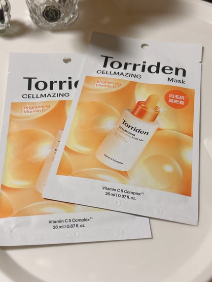 セルメイジング ビタC ブライトニングマスク/Torriden/シートマスク・パックを使ったクチコミ(1枚目)