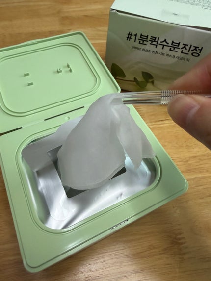 ドクダミシートマスクデイリーピック/Abib /シートマスク・パックを使ったクチコミ(2枚目)